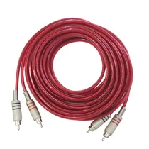 Cabo Rca 5M JKDL Blindado - Vermelho