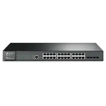 Hub Switch TP-Link TL-SG3428 24 Portas Gigabit Poe+4SFP 1000MBPS - Cinza
