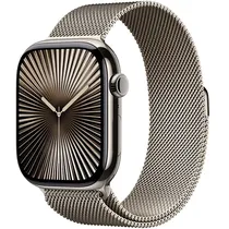 Apple Watch Series 10 46 MM/M/L MWYC3LW A3003 GPS + Celular - Natural Titanium/Natural Stainless Steel