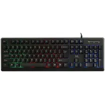 Teclado Mtek KPL931 Gaming Port Multicolor Preto