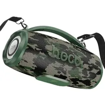 Hoco Speaker HA4 BT USB Aux FM Verde Camuflado