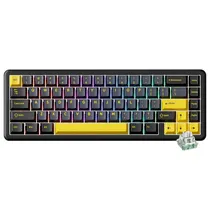 Teclado Gamer Magnetico Attack Shark X65HE USB / RGB / Ingles - Preto