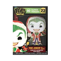 Pin de Colección Funko Pop! DC Super Heroes The Joker As Santa N° 22