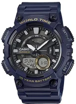Relógio Masculino Casio Digital AEQ-110W-2AVDF