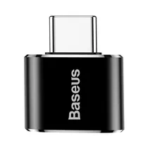 Adaptador Baseus CATOTG-01 USB-C A USB-A Negro