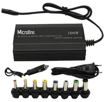 Fonte de Alimentação Universal Microfins HR1009 Laptop 100 Watts Bivolt Preto