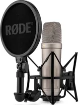 Microfone Condensador de Estúdio Rode NT1 5TH Generation - Silver