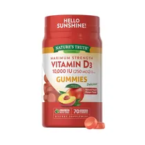 Vitaminas Nature's Truth Vitamin D3 10,000 Iu 70 Gummies