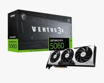 Placa de Video 8GB Exp. GF-RTX5060 MSI MSI Ventus 3X Oc 912-V537-035