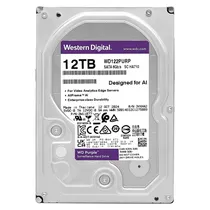 HD Western Digital 12TB WD Purple Pro Surveillance SATA 3 7200RPM 3.5" WD122PURP (Gar. BR)
