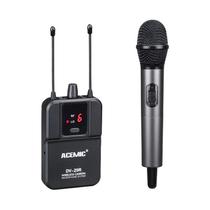 Microfone Acemic DV20 Sem Fio de Mao Wireless