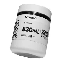 Terrano Termos Y Vasos Porta-Alimento Frio/Caliente 020189 830ML Blanco