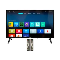 Smart TV Smartfy STV32 HD/HDMI/USB c/2 Controles – 32"  Smart TV Sm...