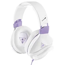 Headset Turtle Beach Recon Spark com Fio para PS4 - Branco e Roxo