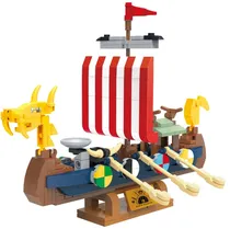 Cogo Historical Models Viking Ship 2113 (302 Peças)