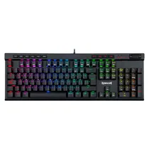 Teclado Gamer Redragon K580RGB Vata com Fio Inglês - Preto