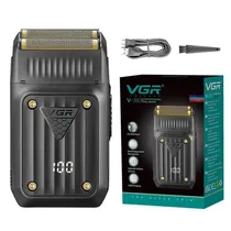 Maquina VGR V-363 Barbeador Shaver Rec / LCD