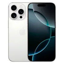 Apple iPhone 16 Pro A3083 LL/A 256GB Esim Tela 6.3" - Branco Titanio (Caixa Danificada)