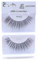 Cílios Postiços The Créme Eyelashes Shop Nº 412 Black