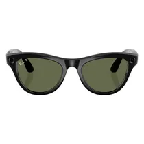 Oculos Smart Ray-Ban Meta Skyler RW4010 Black Green Polarized
