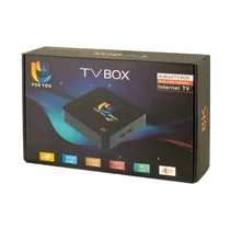 Receptor TV Box For You 64GB+256GB 8K/5G/Adr/Black