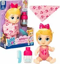 Hasbro Muñeca Baby Alive Pretend Shampoo Snuggle BLDH Harper Plastico Multicolor