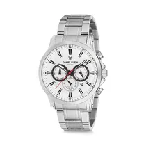 Relógio Analógico Masculino Daniel Klein Exclusive DK12224-1 - Prata