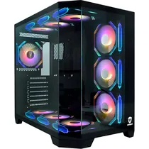 Gabinete Gamer Satellite K904 10 Cooler Argb - Preto