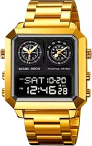 Relógio Skmei 2204 Gold/Black - Masculino