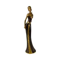 Figura Decorativa Concepts 438-7014452 42 CM Dorado