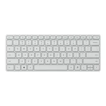 Teclado Compacto Microsoft Bluetooth Espanhol Glacier - 21Y-00033