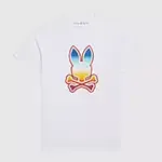 Psycho Bunny Caballero T-Shirt Fashion Caballero s/M 5 Blanco