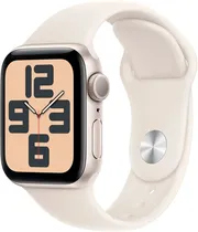 Apple Watch SE2 (GPS) Caixa Alumínio Starlight 40MM Pulseira Esportiva Starlight s/M A2722