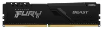 Memória Kingston Fury Beast 16GB 3200MHZ DDR4 KF432C16BB1/16
