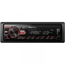 Toca MP3 Automotivo Pioneer MVH-85UB com USB/Aux - Preto