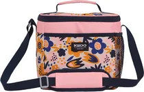 Bolsa Térmica Igloo Square Lunch 64301 9 Latas - Flor Retrô
