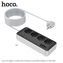 Hoco Fuente Cargador AC21 2500W/1.5M White