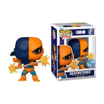 Funko Pop Heroes Warner Bros 100TH Anniversary - Deathstroke With Bo Staff 477