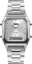 Relógio Skmei 1220 Silver - Masculino