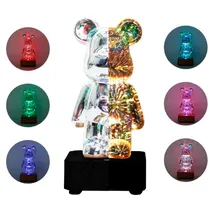 Lâmpada de Mesa Juntech Fireworsks Oso 3D