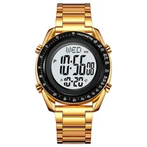 Relógio Masculino Digital Skmei 2145 GDWT Ouro Branco