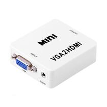 Conversor VGA para HDMI 1080P VGA2HDMI - Branco