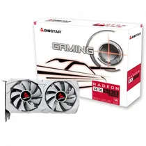 Placa de Vídeo RX580 8GB Biostar Radeon Gaming White GDDR5 VA5825RQ82-Tbaf 1-BS2/2DP/HDMI