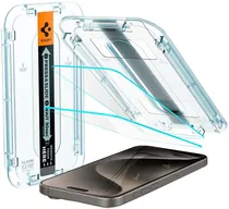 Película Spigen para iPhone 15 Pro Max Glastr Ez Fit AGL06878 (1 Pack)