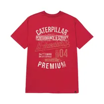 Camiseta Caterpillar 4010507 12564 Rojo  Camiseta Ca...