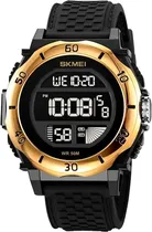 Relógio Skmei 2099 Black/Gold - Masculino