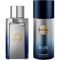 Kit Antonio Banderas The Icon Elixir Edt 100ML + Desodorante 150ML - Masculino