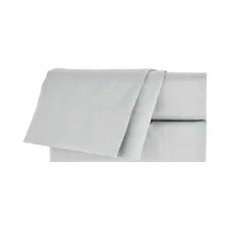 Juego de sábanas Soho Multi Stripe SSQ400MSTIGR 400H Queen Size Gris Hielo 4 Piezas