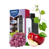 Waka Vaper Dese Sopro 10K Grape Apple Plastico 5% Nicotina s/C