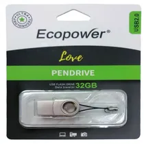 Pendrive Ecopower 32GB Love 4358-8  Pendrive Ec...
